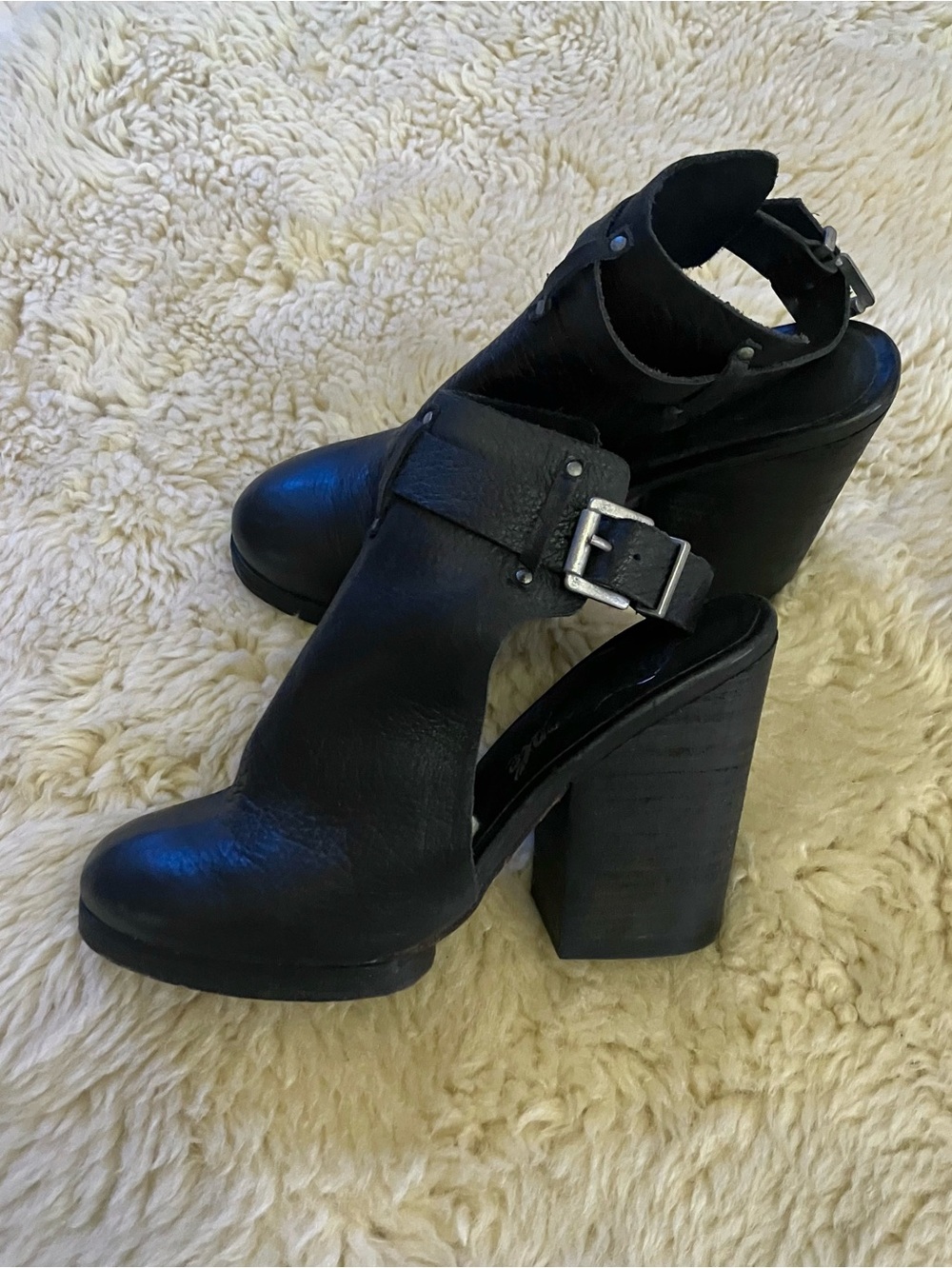 Free People Breton Heeled Boots Sz 8.5